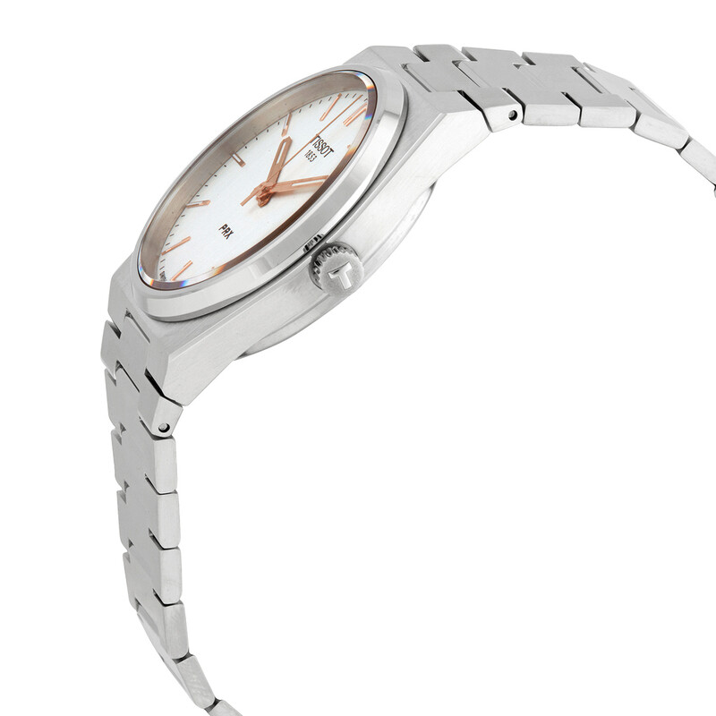 Tissot PRX Quartz Silver Dial Men display picture 1