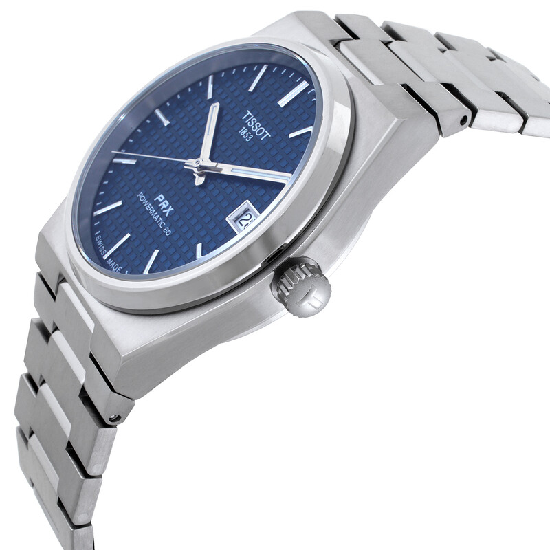 Tissot PRX Titanium Automatic Blue Dial Men's Watch T1378074404100