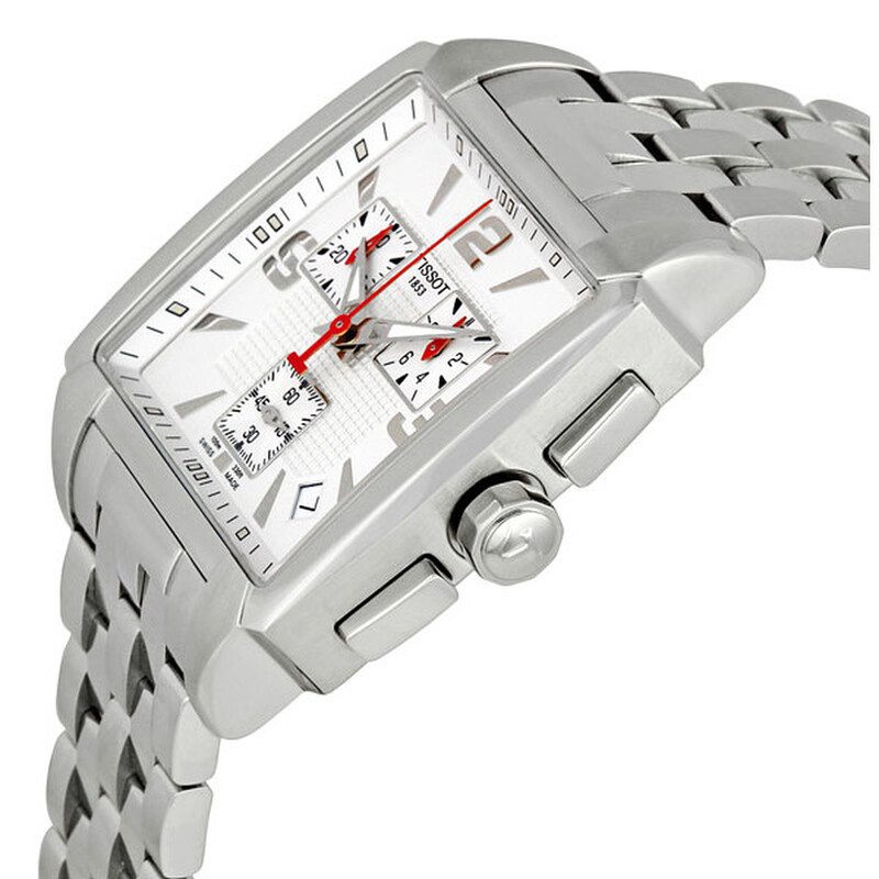 T00070 _391222 Tissot Quadrato Men's Watch T005.517.11.277.00 7611608223451 - T