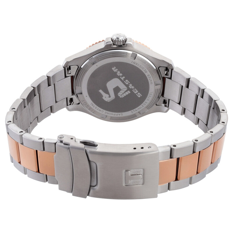 Tissot Seastar Quartz Black Dial Men's Watch T1204102205101