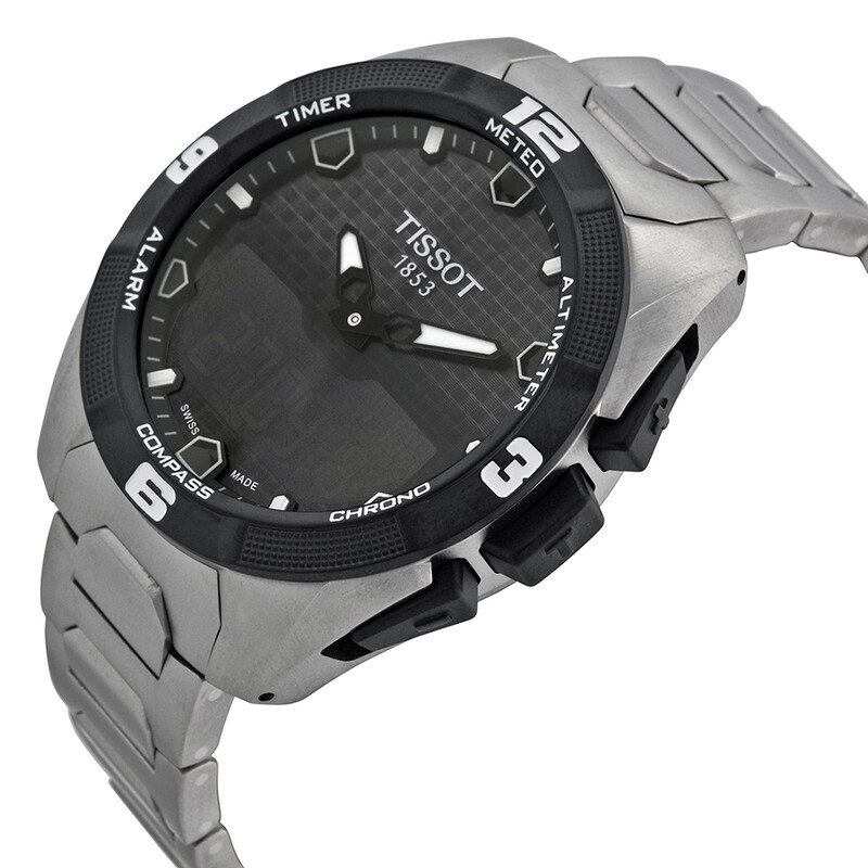 Tissot T-Touch Expert Solar Black Dial Men's Watch T0914204405100