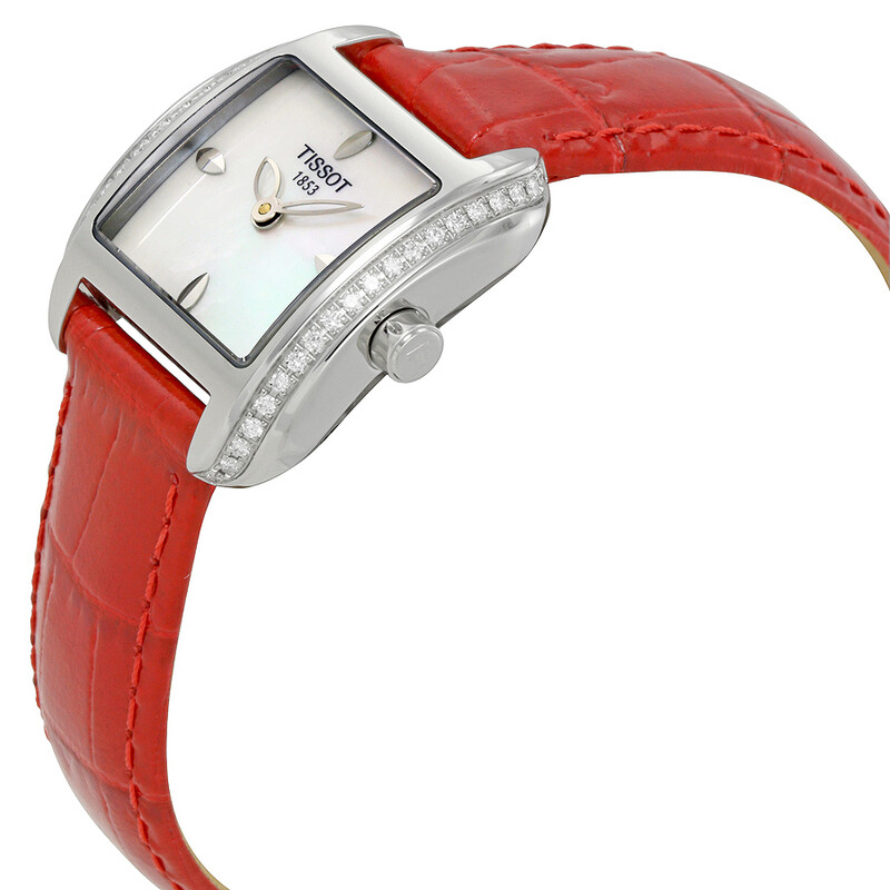 Tissot T-Wave Mother of Pearl Dial Ladies Watch T02.1.365.71