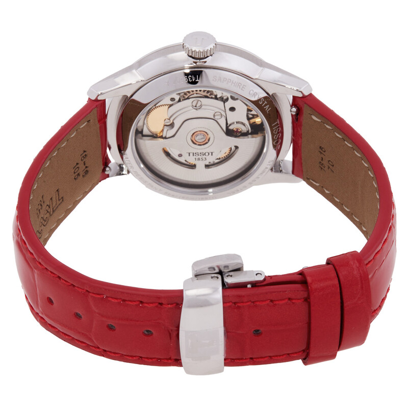 Tissot T-Classic Automatic White Mother of Pearl Dial Ladies  display picture 2