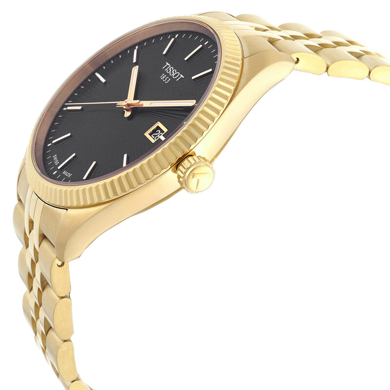 Tissot Ballade Quartz Black Dial Men's Watch T1564103305100
