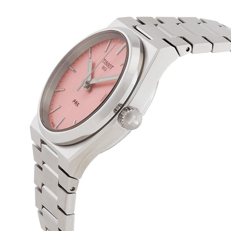 Tissot T-Classic Quartz Pink Dial Ladies Watch  display picture 3