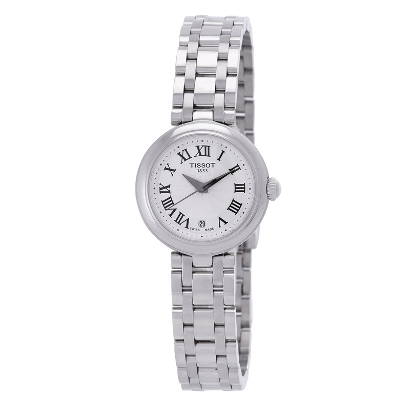 Tissot T-Lady Quartz White Dial Ladies Watch T126.010.11  display picture 2