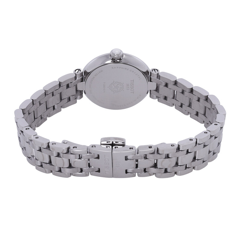 Tissot T-Lady Quartz White Dial Ladies Watch T126.010.11  display picture 2