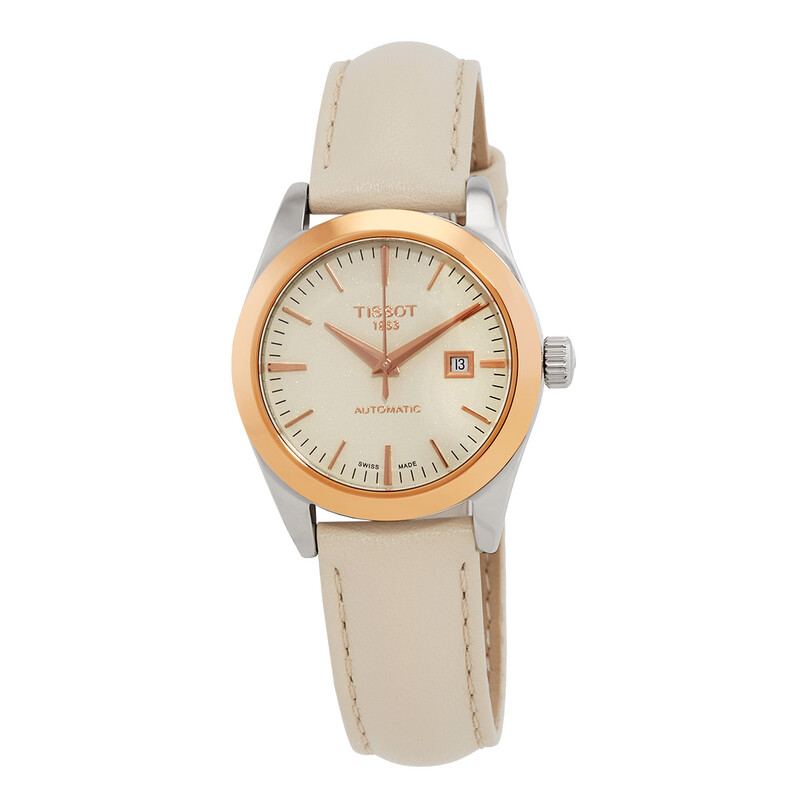 Tissot T-My Lady Automatic Cream Opalin Dial Ladies Watch T930