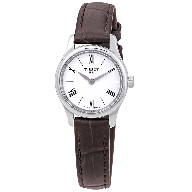 ?Tissot Ladies Brown Leather Strap Watch! New! Sale! Tissot SRV Leather Strap Watch, 21.8mm | Nordstrom main image 2