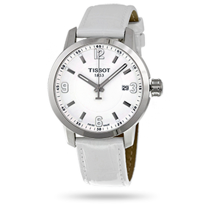 Tissot PRC 200 Quartz Silver Dial Unisex Watch T0554101601700 T055