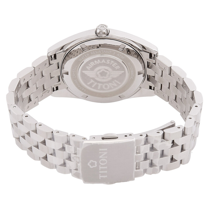 Titoni Airmaster Automatic White Dial Men's Watch 83909 S-063