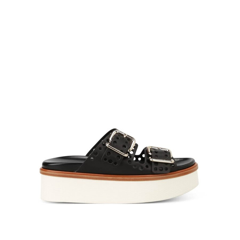 Tod's Tod's 65Mm Leather Mules XXW97A0Y520NB5B999 - Shoes, Tods