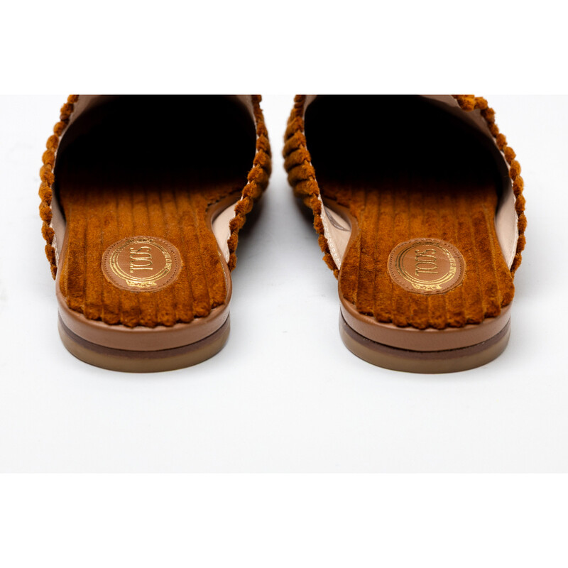 Tod's Tod's Leather Flat Mules XXW79A0Z540JOFS006 - Shoes, Tods