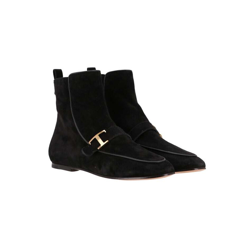 Tod's Womens Black Boot, Size 7 XXW79A0DE00HR0B999 812625376976