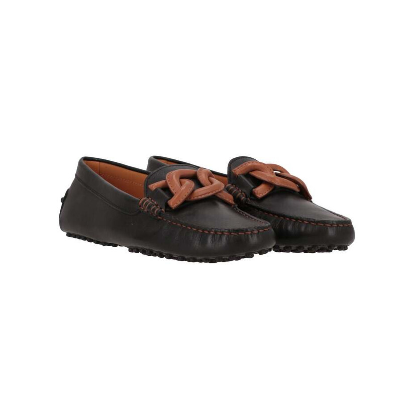 TOD'S パンプス ブラック 37.5サイズ Tod's Womens Black Loafer, Size 7 XXW00G0IC00N6M9999 812625377157