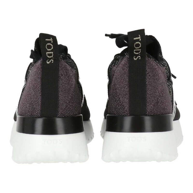 Tod's Womens Black Sneaker, Size 7 XXW80A0CA92OW0B999 812625376991