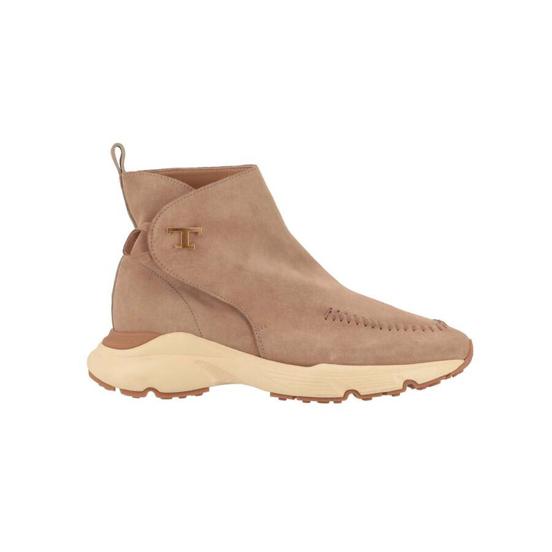 Tod's 37ハーフ Tod's Womens Medium Taupe Sneaker, Size 7 XXW54C0FG10XOFC815