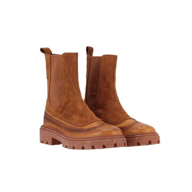 Tod's Womens Mustard Boot, Size 7 XXW08J0GA31QN4ZZDV 812625377163