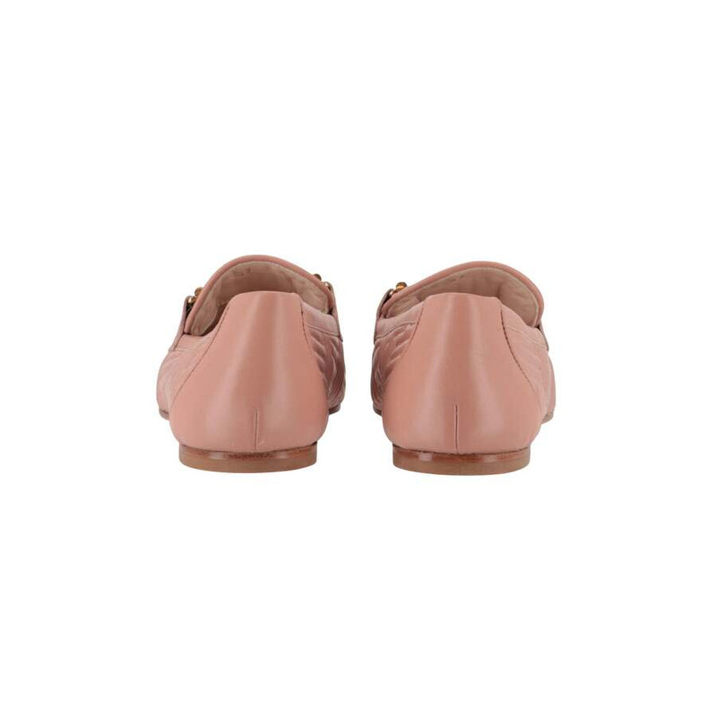 TOD'S　フリンジドライビングシューズ　38｜アンティークローズ Tod's Womens Rose Flat, Size 7 XXW79A0CB50MIDM032 812625376968