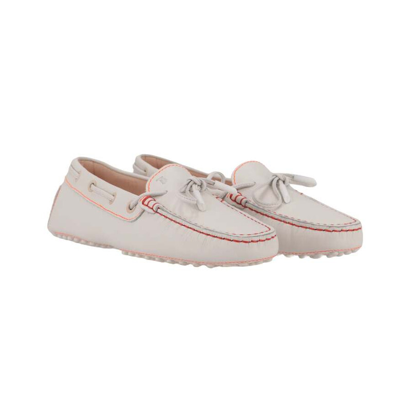 Tod's Womens White Loafer, Size 7 XXW0FW05039NB5B001 812625377078
