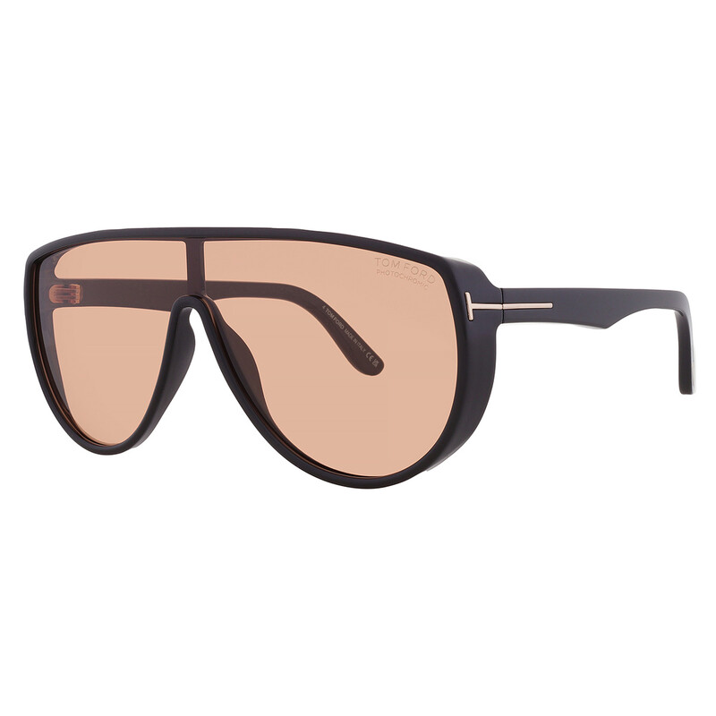 Tom Ford Achilles Photochromatic Brown Shield Men's Sunglasses