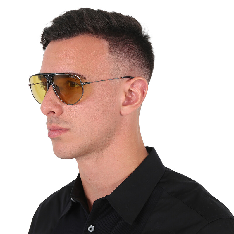 New Authentic Tom Ford Addison FT0928-28V-61 Pilot Sunglasses TOM FORD SUNGLASSES ADDISON - FT0928 28V 61 main image 3