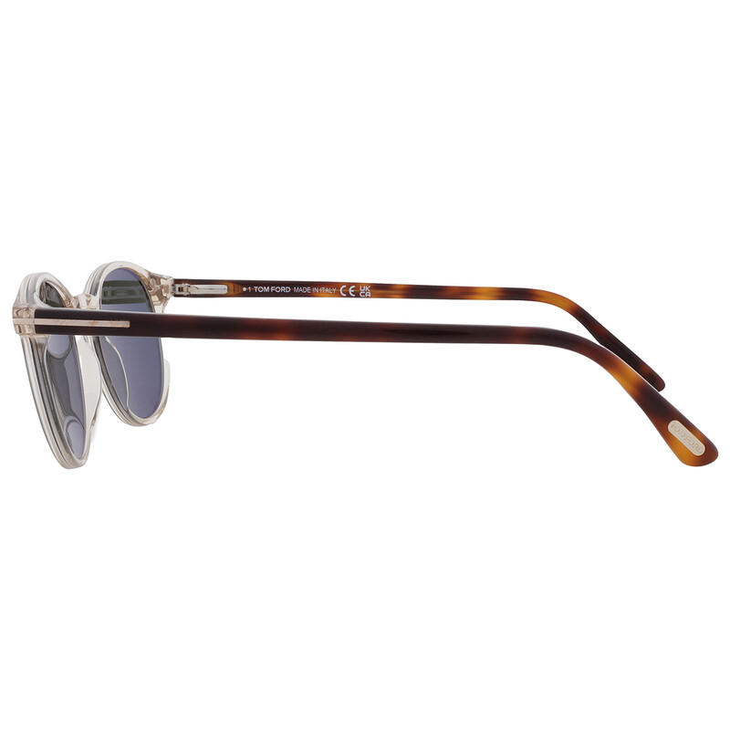 Tom Ford Andrea Green Oval Men's Sunglasses FT0539 45N 48