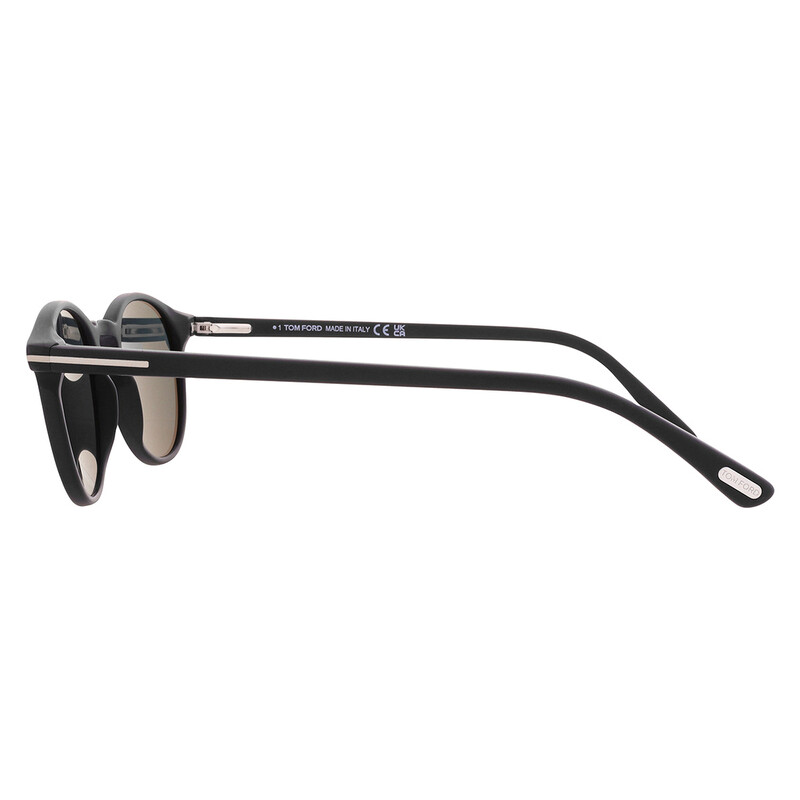 Tom Ford Andrea-02 Blue Oval Men's Sunglasses FT0539 02V 48