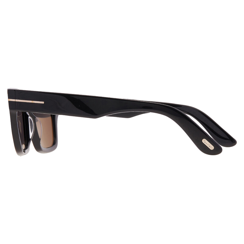 Tom Ford Andy-02 Smoke Square Men's Sunglasses FT1333 01A 53