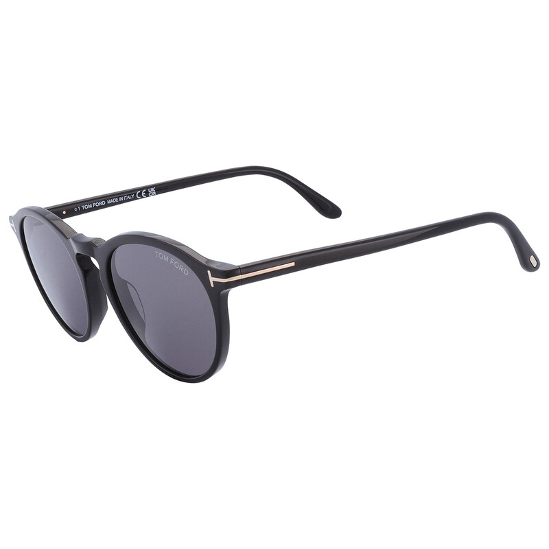Tom Ford Aurele Smoke Oval Unisex Sunglasses FT0904 01A 52  display picture 1