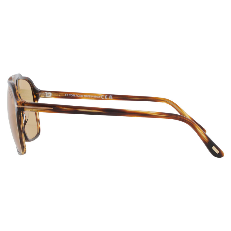 Tom Ford AUTARI Amber Navigator Men's Sunglasses FT1209 56E 56