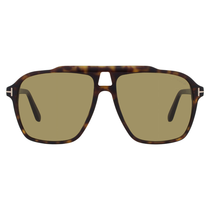 Tom Ford AUTARI Green Navigator Men's Sunglasses FT1209 52N 56