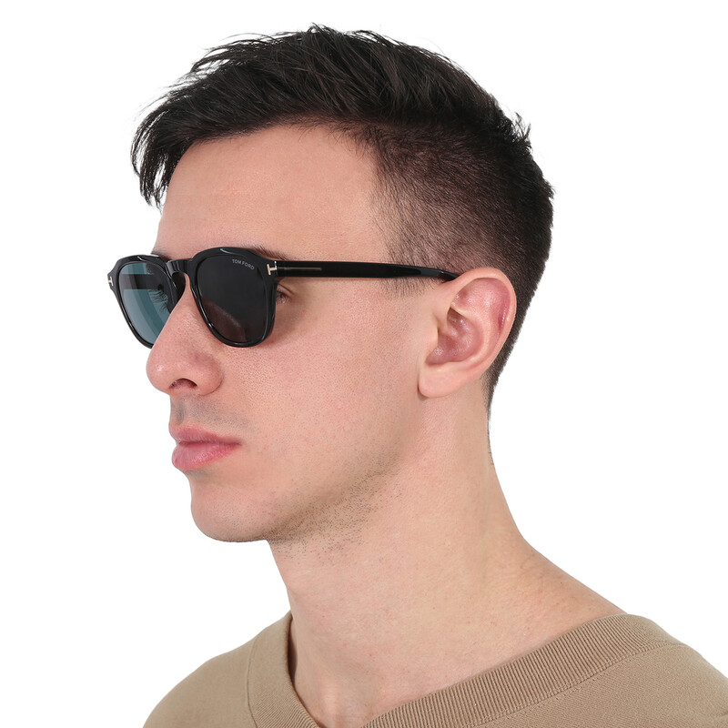 Tom Ford Avery Blue Square Men's Sunglasses FT0931 01V 52
