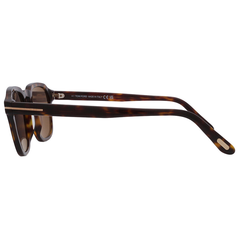 Tom Ford Avery Polarized Brown Square Men's Sunglasses FT0931 52H