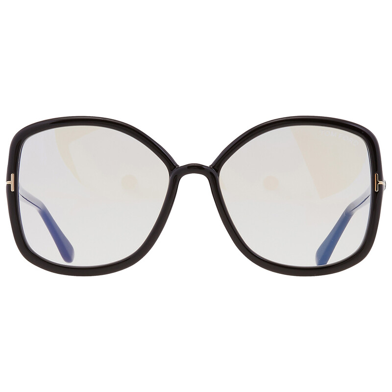 Tom Ford Blue Light Block Butterfly Ladies Eyeglasses FT5845 
