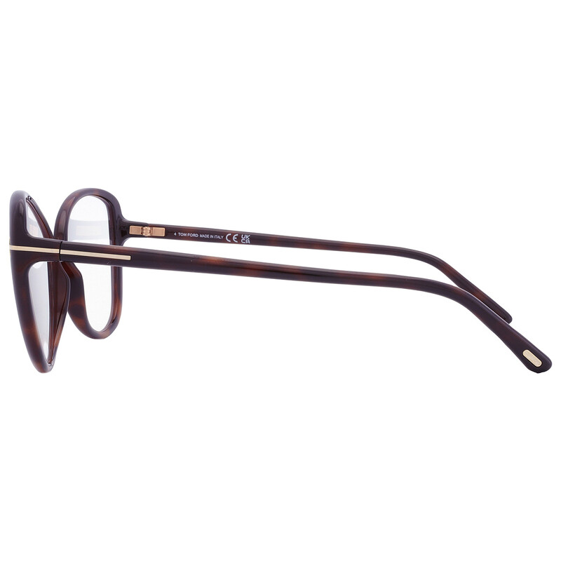 Tom Ford Blue Light Block Butterfly Ladies Eyeglasses FT5907-B 052