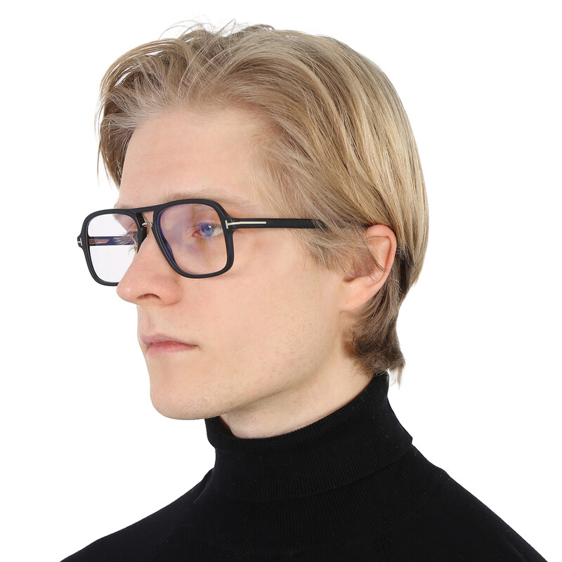 Tom Ford Blue Light Block Navigator Men's Eyeglasses FT5627-B 002