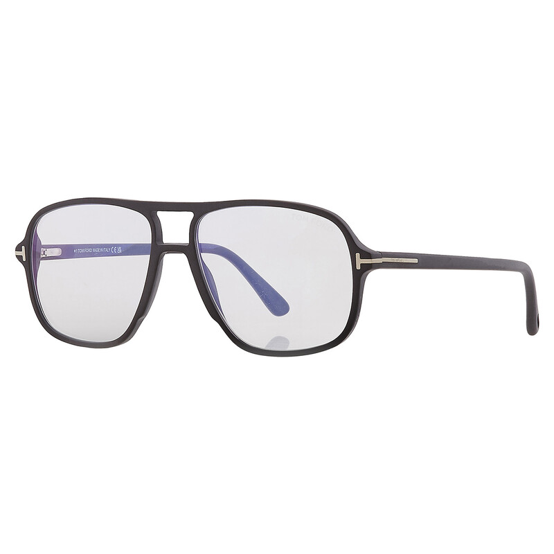 Tom Ford Blue Light Block Navigator Men's Eyeglasses FT5737-B 002