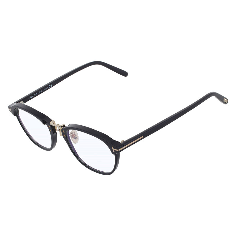 Tom Ford Blue Light Block Oval Men's Eyeglasses FT5727-D-B 001 53 Tom Ford Blue Light Block Oval Men's Eyeglasses FT5727-D-B 001 53