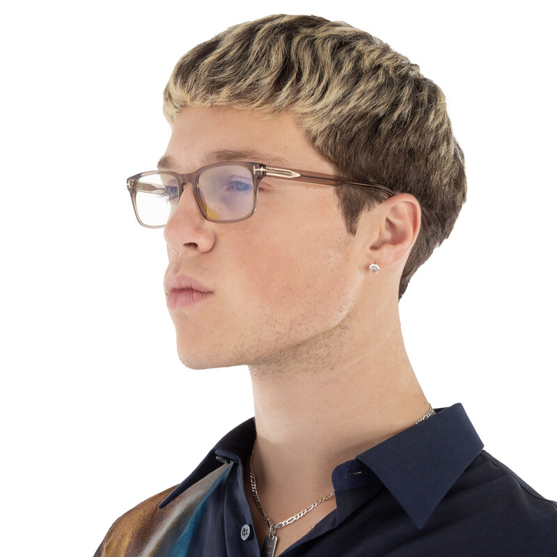 Tom Ford Blue Light Block Rectangular Men's Eyeglasses FT5938-B