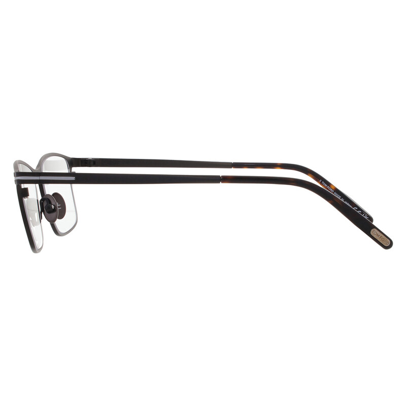 Tom Ford Blue Light Block Rectangular Titanium Men's Eyeglasses