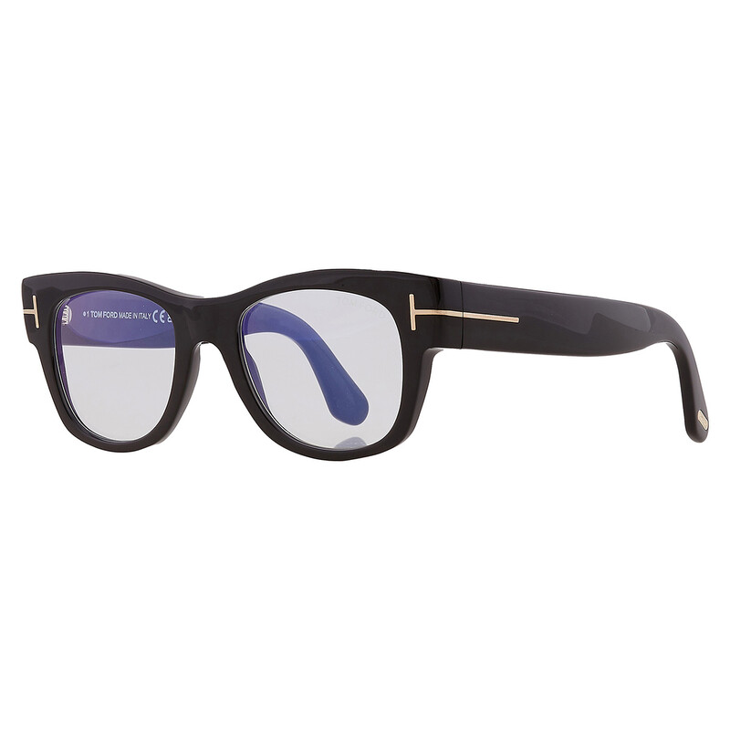 Tom Ford Blue Light Block Square Men's Eyeglasses FT5040-B 001 52