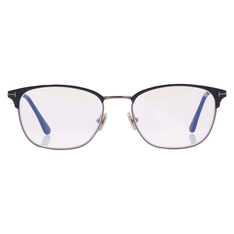 Tom Ford Blue Light Block Square Men's Eyeglasses FT5750-B 091 54