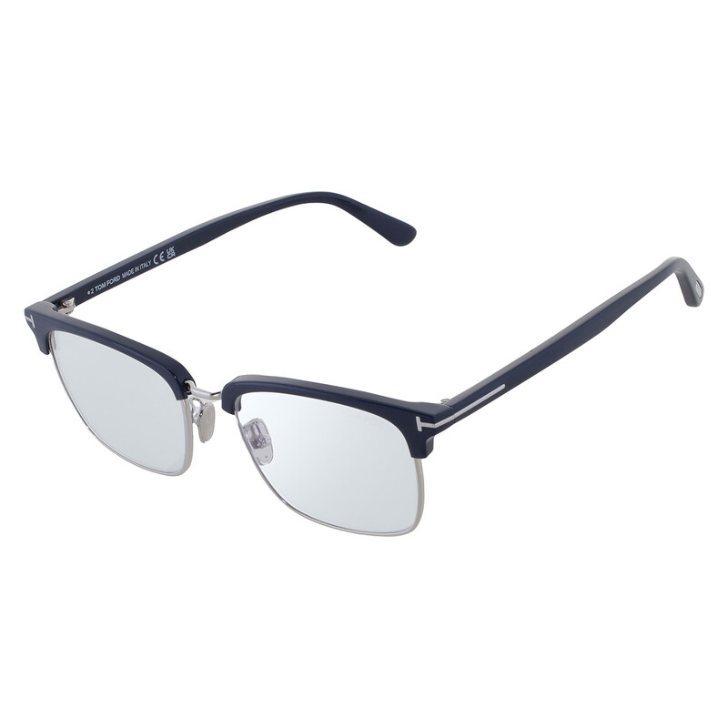 Tom Ford Blue Light Block Square Men's Eyeglasses FT5801-F-B 090
