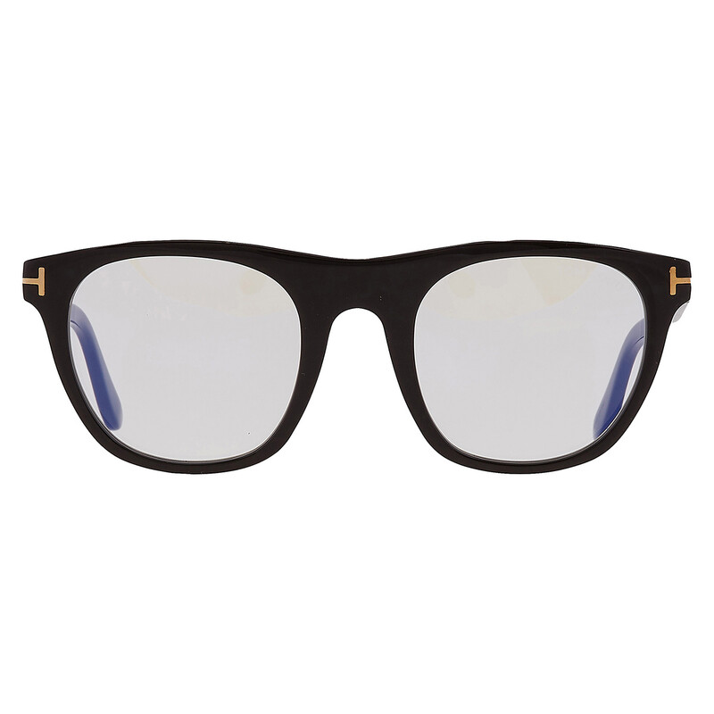 Tom Ford Blue Light Block With Grey Gradient Clip-On Oval Men's