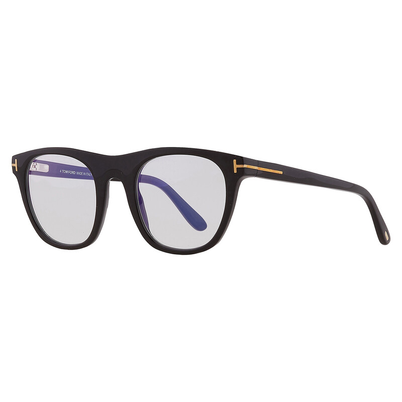 Tom Ford Blue Light Block With Grey Gradient Clip-On Oval Men's