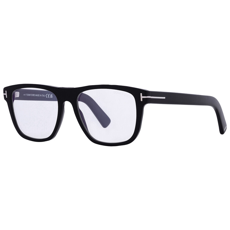 Tom Ford Blue Light Block Square Men's Eyeglasses FT5902-B 001 54