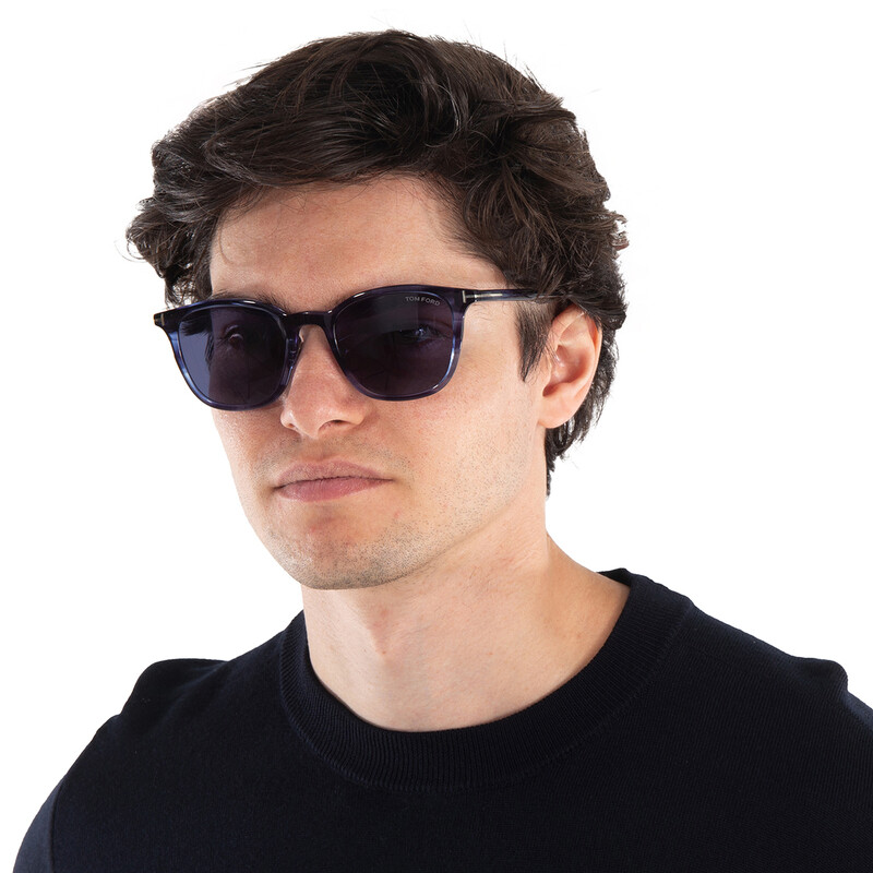 Tom Ford Blue Square Men's Sunglasses FT0956-D 90V 52 889214318916