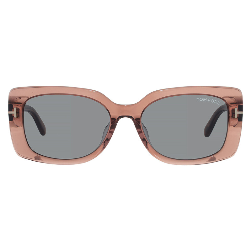 5/11.12 モカ様 Tom Ford Brown Gradient Square Ladies Sunglasses FT1170-K 48F 54