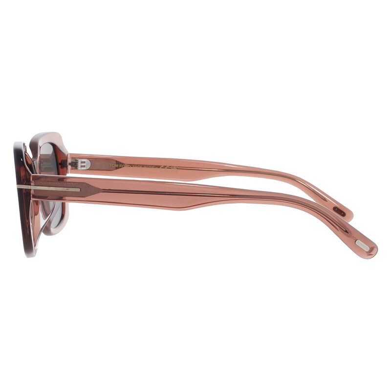 Tom Ford Brown Gradient Square Ladies Sunglasses FT1170-K  display picture 1